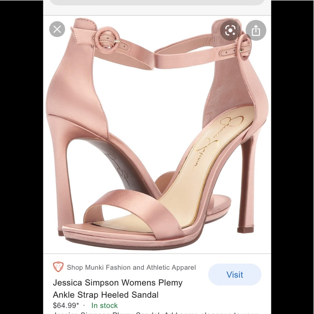 Jessica Simpson Plemy sateen sandals